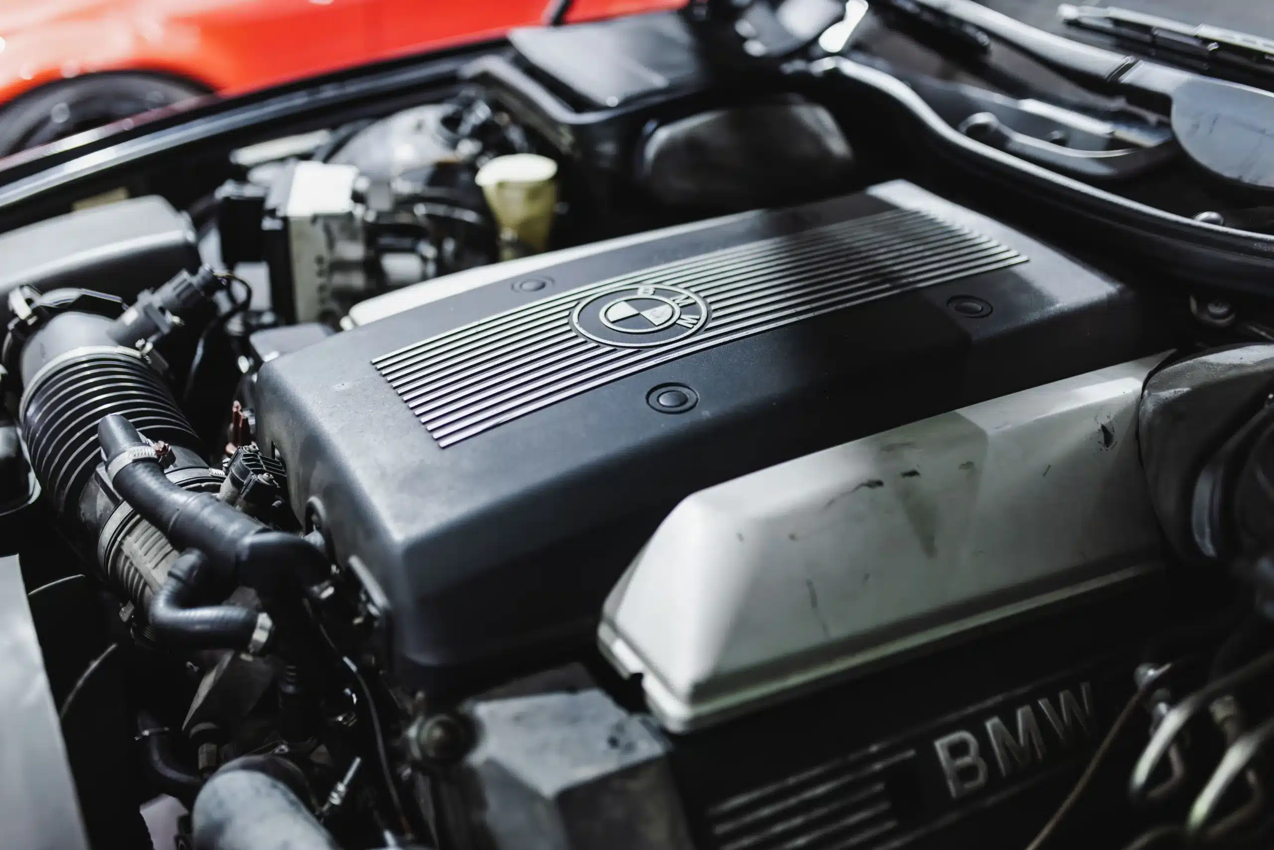 BMW engine components and diagnostics for performance repairs in Bay Shore.